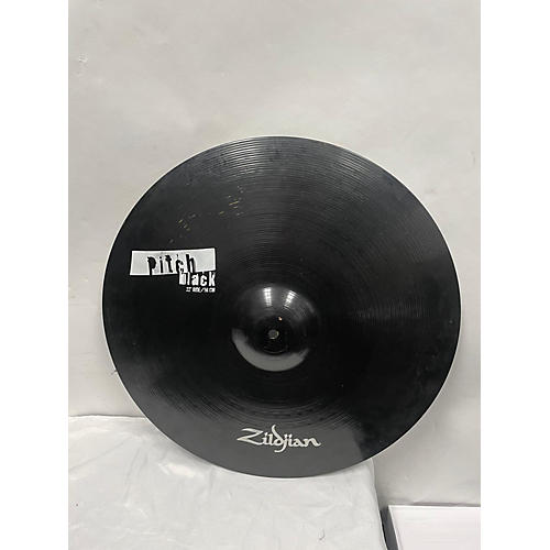 Zildjian Used Zildjian 22in Pitch Black Ride Cymbal 42