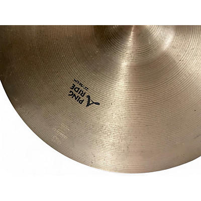 Used Zildjian 22in a series ping ride Cymbal