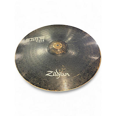 Used Zildjian 22in pitch black ride Cymbal