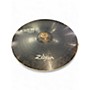 Used Zildjian 22in pitch black ride Cymbal 42