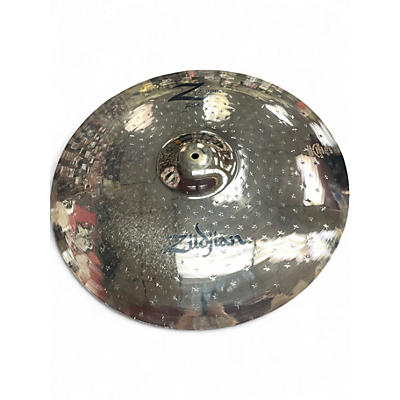 Used Zildjian 22in z custom ride Cymbal