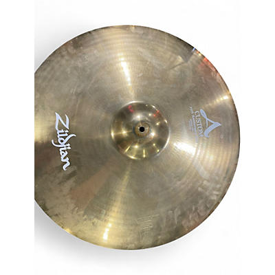 Used Zildjian 23in A Custom 25th Anniversary Medium Thin Ride Cymbal