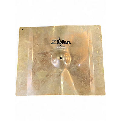 Used Zildjian 24X20 gong sheet Cymbal
