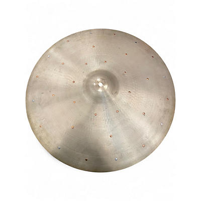 Used Zildjian 24in AVEDIS RIDE WITH SIZZLE HOLES Cymbal