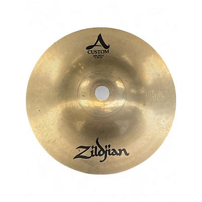 Used Zildjian 6in A CUSTOM 6" SPLASH Cymbal