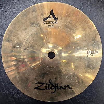 Zildjian Used Zildjian 8in A Custom Splash Cymbal