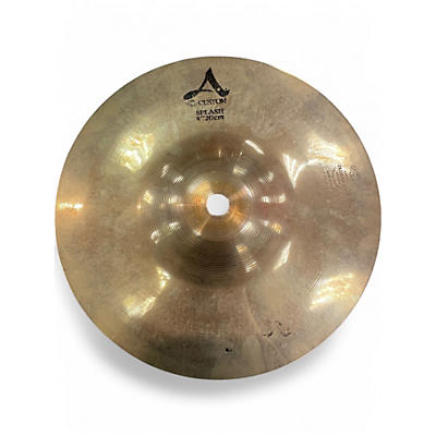 Used Zildjian 8in A Custom Splash Cymbal