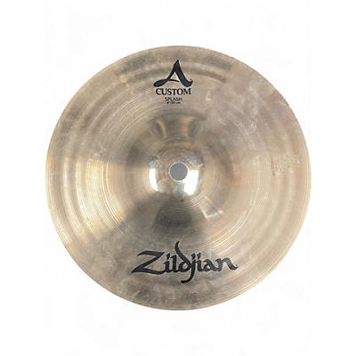 Used Zildjian 8in A Custom Splash Cymbal