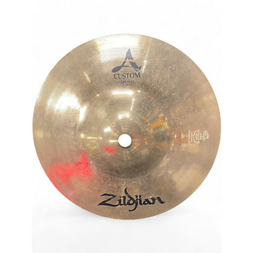 Used Zildjian 8in A Custom Splash Cymbal 24