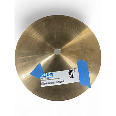 Used Zildjian 8in A Custom Splash Cymbal