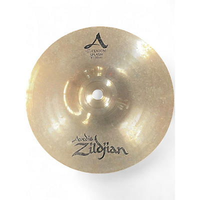 Used Zildjian 8in A Custom Splash Cymbal