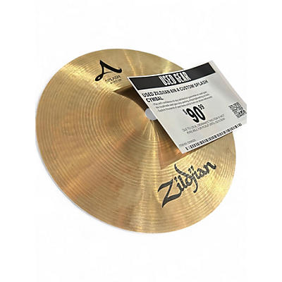 Used Zildjian 8in A Custom Splash Cymbal