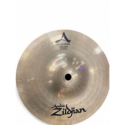 Used Zildjian 8in A Custom Splash Cymbal