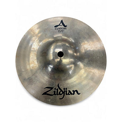 Used Zildjian 8in A Custom Splash Cymbal