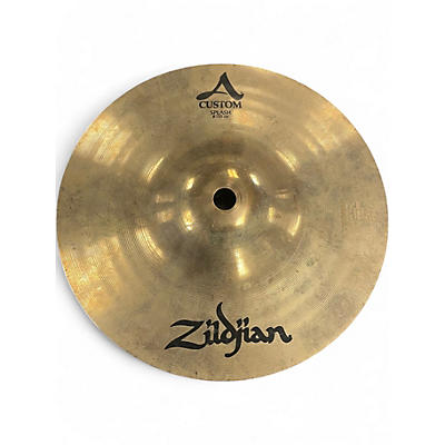 Used Zildjian 8in A Custom Splash Cymbal