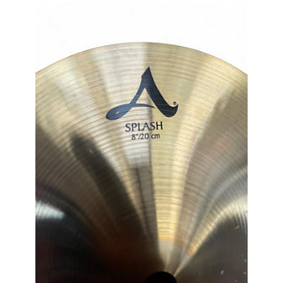 Used Zildjian 8in A Series Splash Cymbal