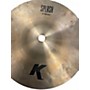 Used Zildjian 8in K Custom Hybrid Splash Cymbal 24
