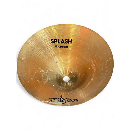 Used Zildjian 8in Splash Cymbal 24