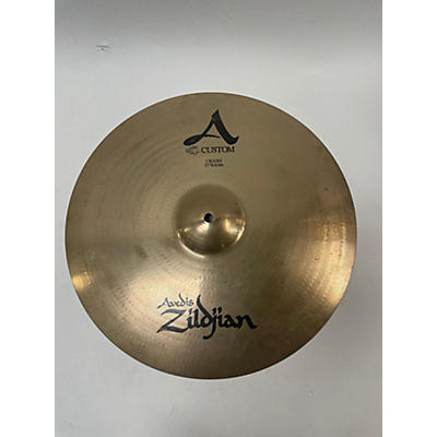 Zildjian Used Zildjian A Custom Crash Cymbal