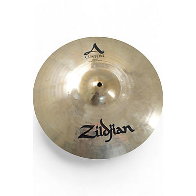 Zildjian Used Zildjian A Custom Hi Hat Pair Cymbal