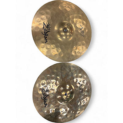 Zildjian Used Zildjian A Custom Pocket Hi Hat Cymbal