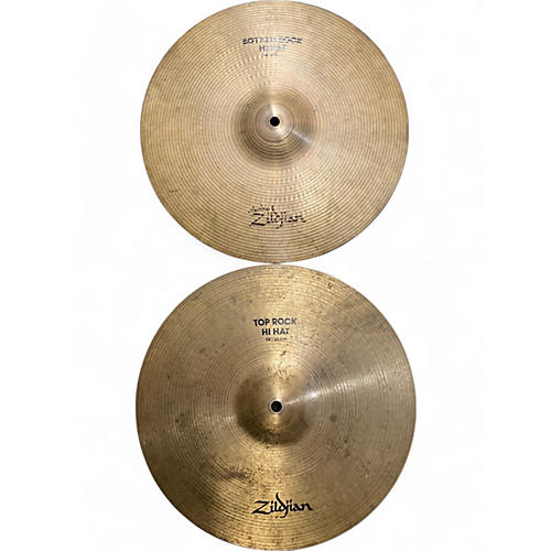 Zildjian Used Zildjian Avedis Hi Hat Pair Cymbal 33