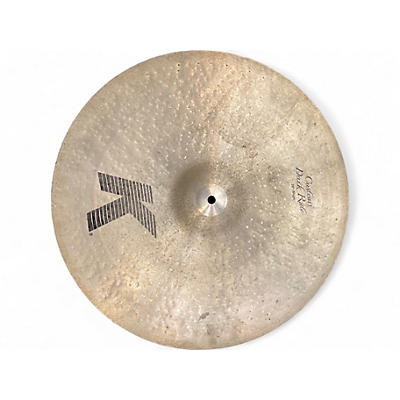 Zildjian Used Zildjian K Custom Dark Ride Cymbal