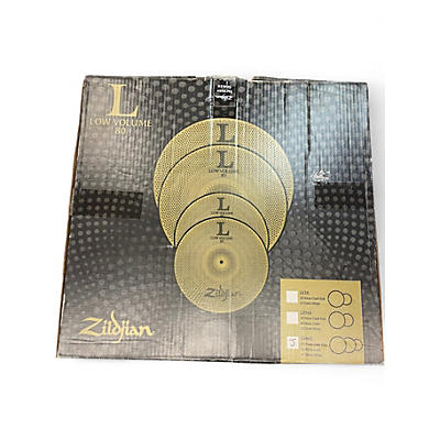 Used Zildjian Multiple Lv468 Low Volume Box Set 14/16/18" Cymbal Pack Cymbal