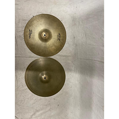 Zildjian Used Zildjian New Beat Hi Hat Pair Cymbal