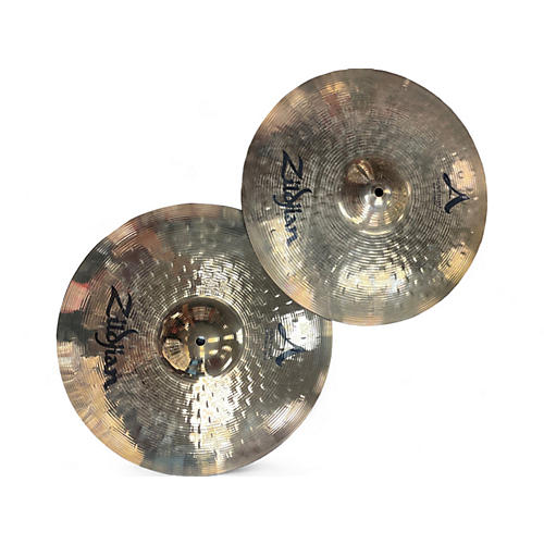 Zildjian Used Zildjian a heavy hi hat pair Cymbal 35