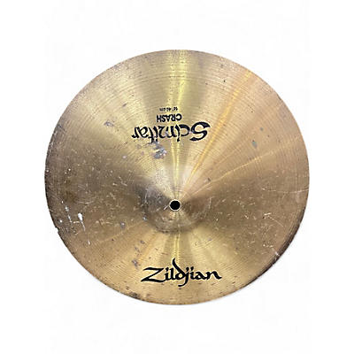 Zildjian Used Zildjian scimitar crash Cymbal