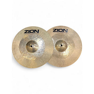 Used Zion 14in Hi hats Cymbal