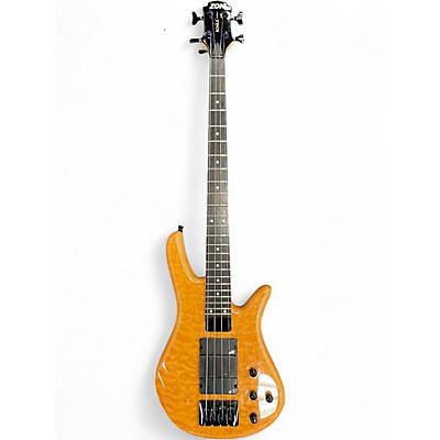 Used Zon SONUS STANDARD QUILTED NATURAL Electric Bass Guitar