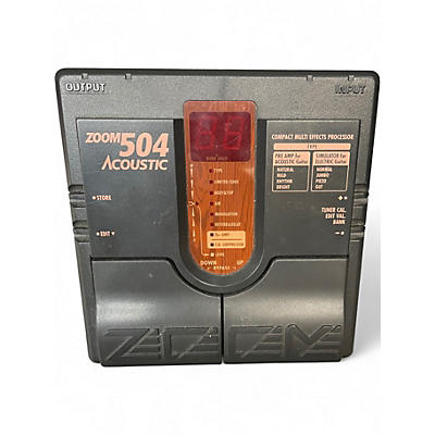 Used Zoom 504 ACOUSTIC Effect Processor
