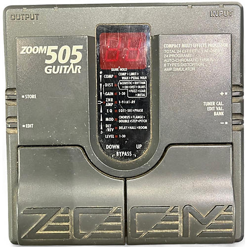 Used Zoom 505 Guitar Effect Processor