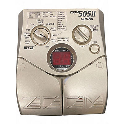 Used Zoom 505 II Guitar Effect Processor
