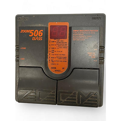 Zoom Used Zoom 506 Bass Effect Processor