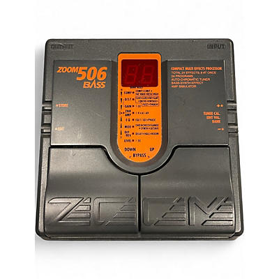 Used Zoom 506 bass processor Effect Processor