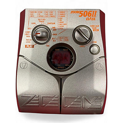 Used Zoom 506II BASS Bass Effect Pedal