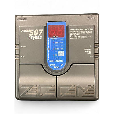 Used Zoom 507 Reverb Effect Pedal