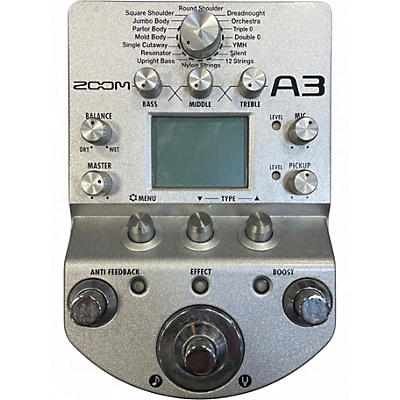 Used Zoom A3 Effect Processor