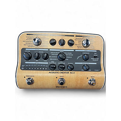 Used Zoom AC-3 Acoustic Creator Effect Processor