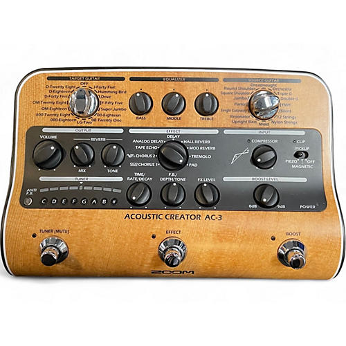 Zoom Used Zoom AC-3 Effect Processor | Musician's Friend Zoom Used Zoom AC-3 Effect Processor | Musician's Friend