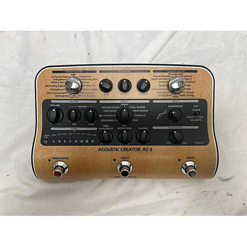 Zoom Used Zoom AC-3 Guitar Preamp