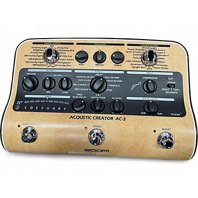 Used Zoom AC3 Acoustic Creator Effect Processor