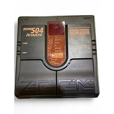 Used Zoom ACOUSTIC 504 Effect Processor