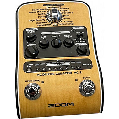 Used Zoom Acoustic Creator AC-2 Effect Processor