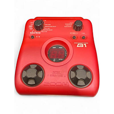 Used Zoom B1 Bass Effect Processor