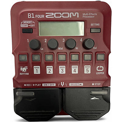 Zoom Used Zoom B1 FOUR Bass Effect Pedal