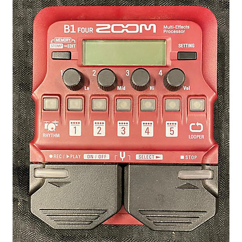 Zoom Used Zoom B1 FOUR Effect Processor